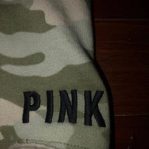 Victoria secret Camo Crop Sweatshirt